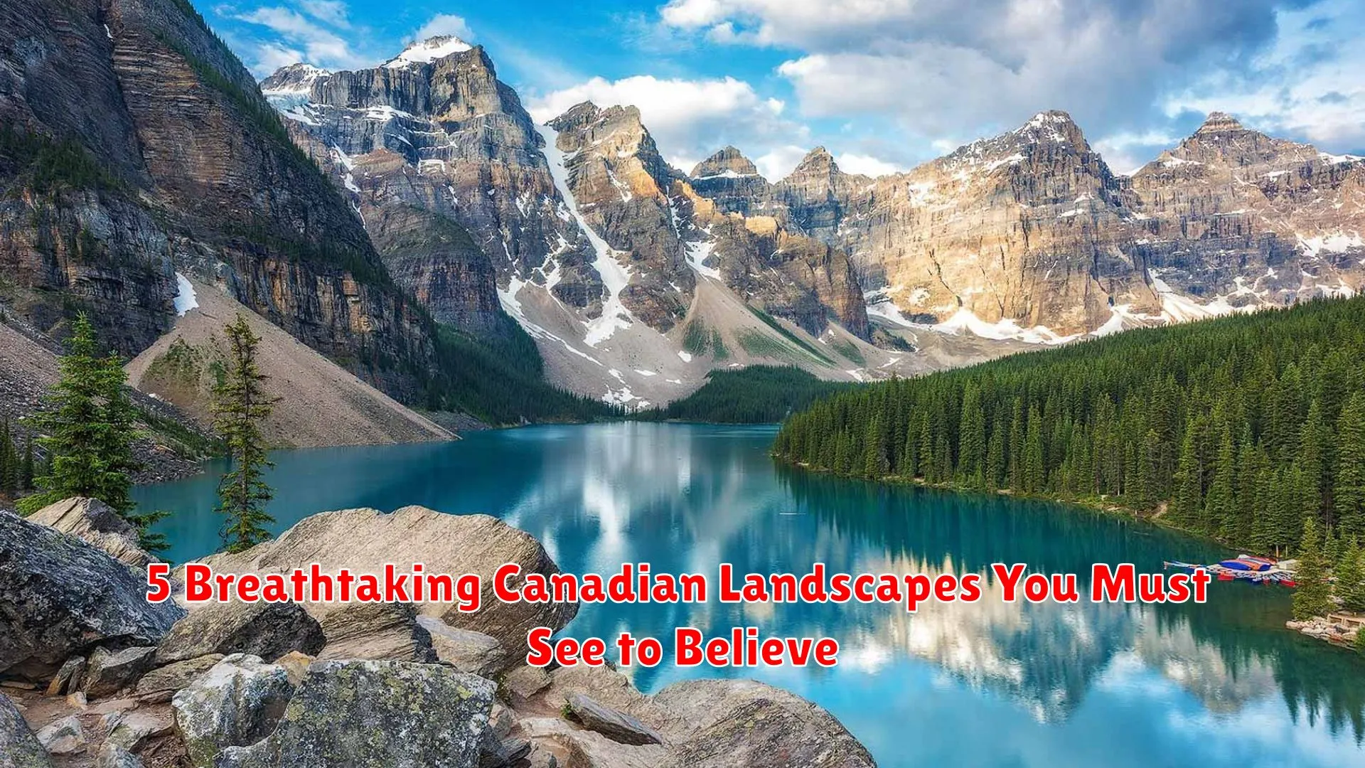 5 Breathtaking Canadian Landscapes You Must See to Believe