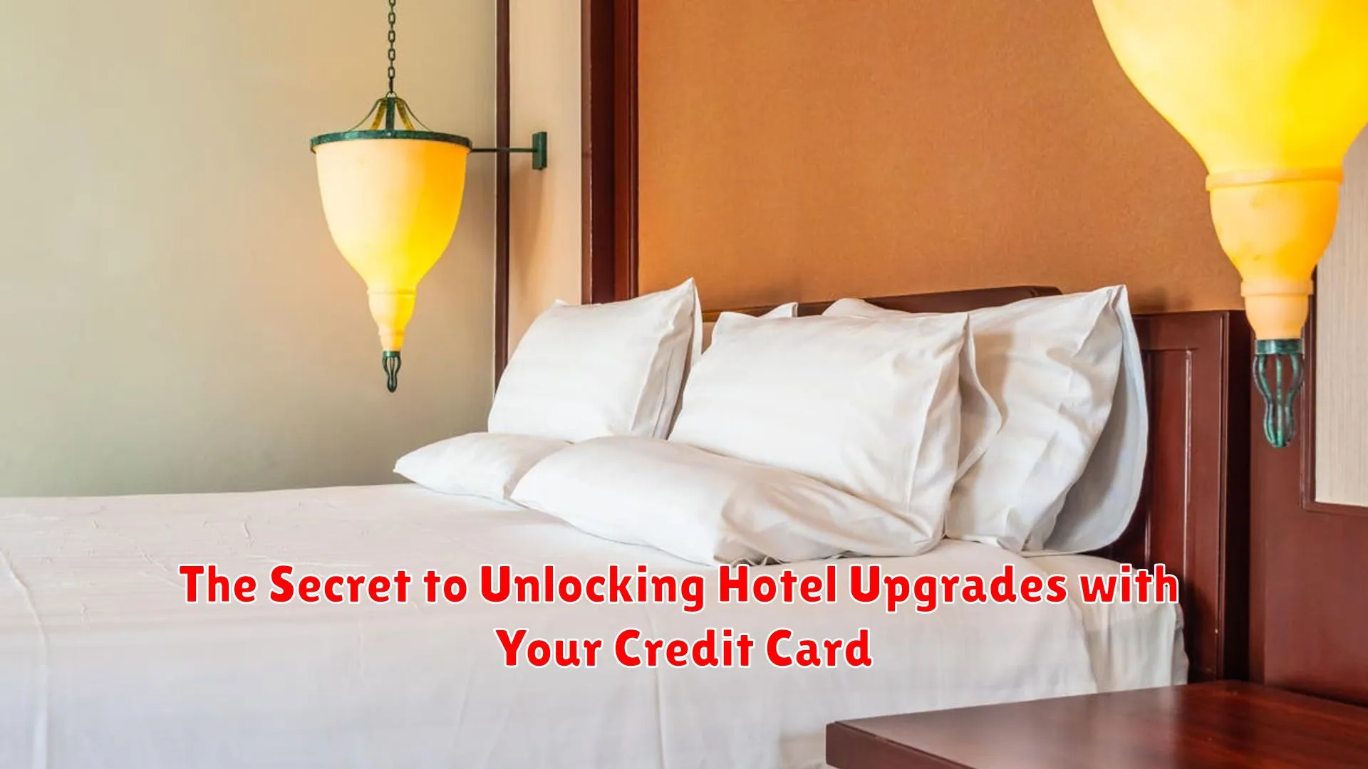 The Secret to Unlocking Hotel Upgrades with Your Credit Card