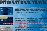 Traveling with a Purpose: Credit Cards That Give Back