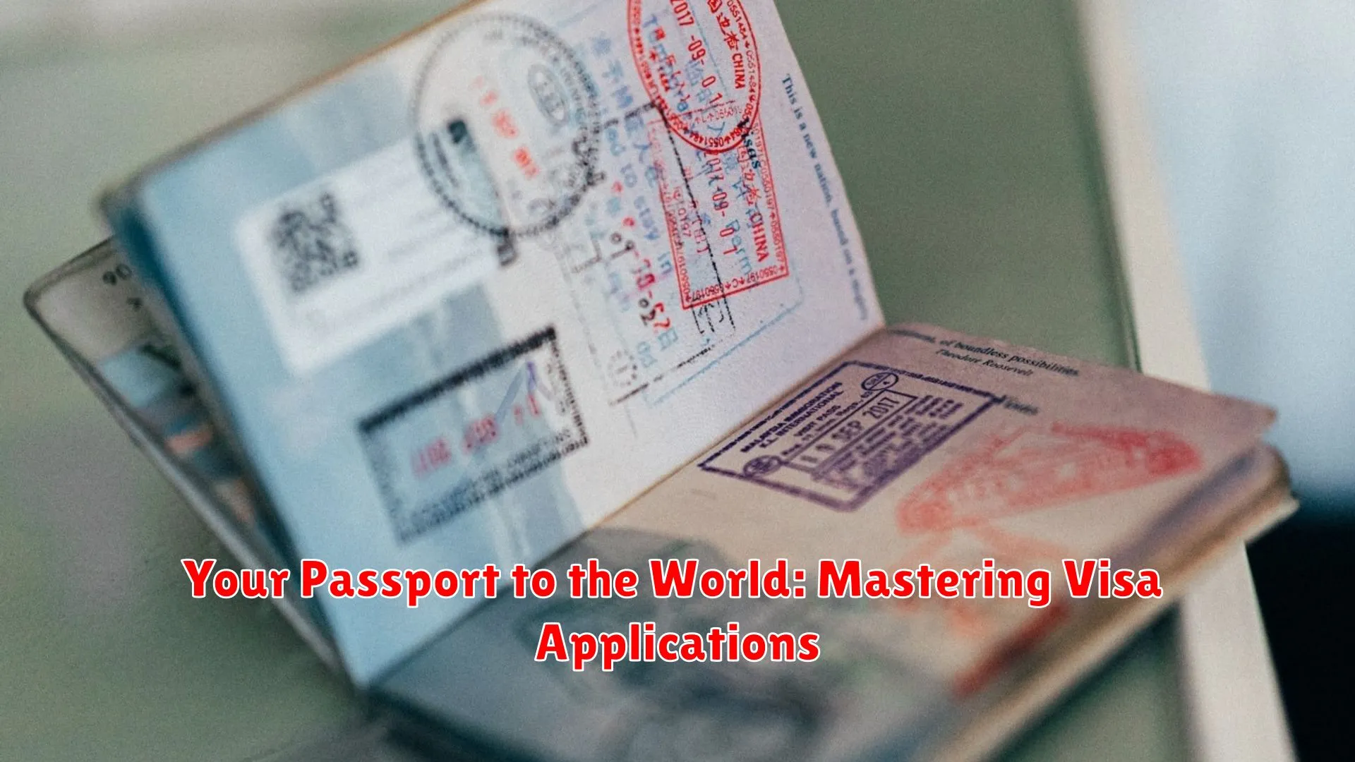 Your Passport to the World: Mastering Visa Applications